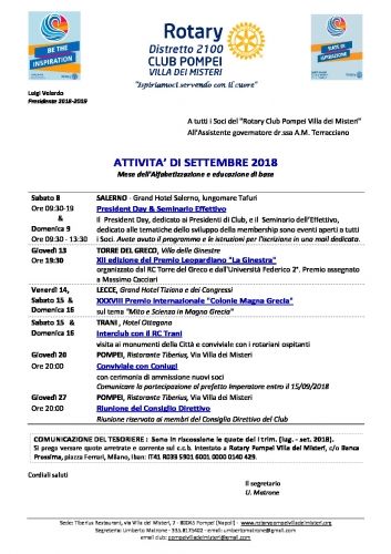 attività settembre 18 1