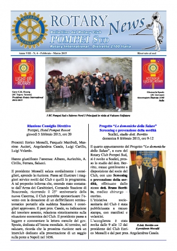 Copertina bollettino n.4 feb-mar 2015