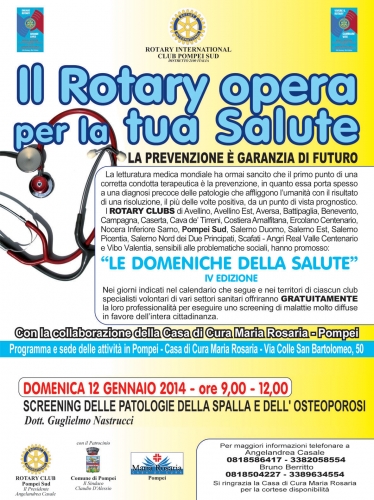 osteoporosi rotary pompei sud